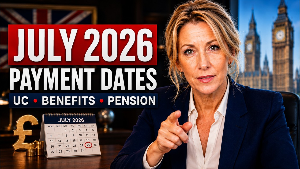 July 2026 Money Dates: When Universal Credit, Benefits and Pension Payments Will Arrive
