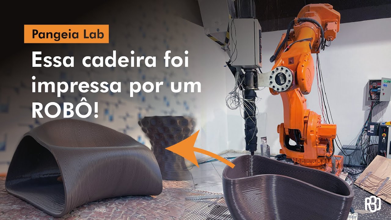 Pangeia Lab: Impressão 3D com braço robótico!