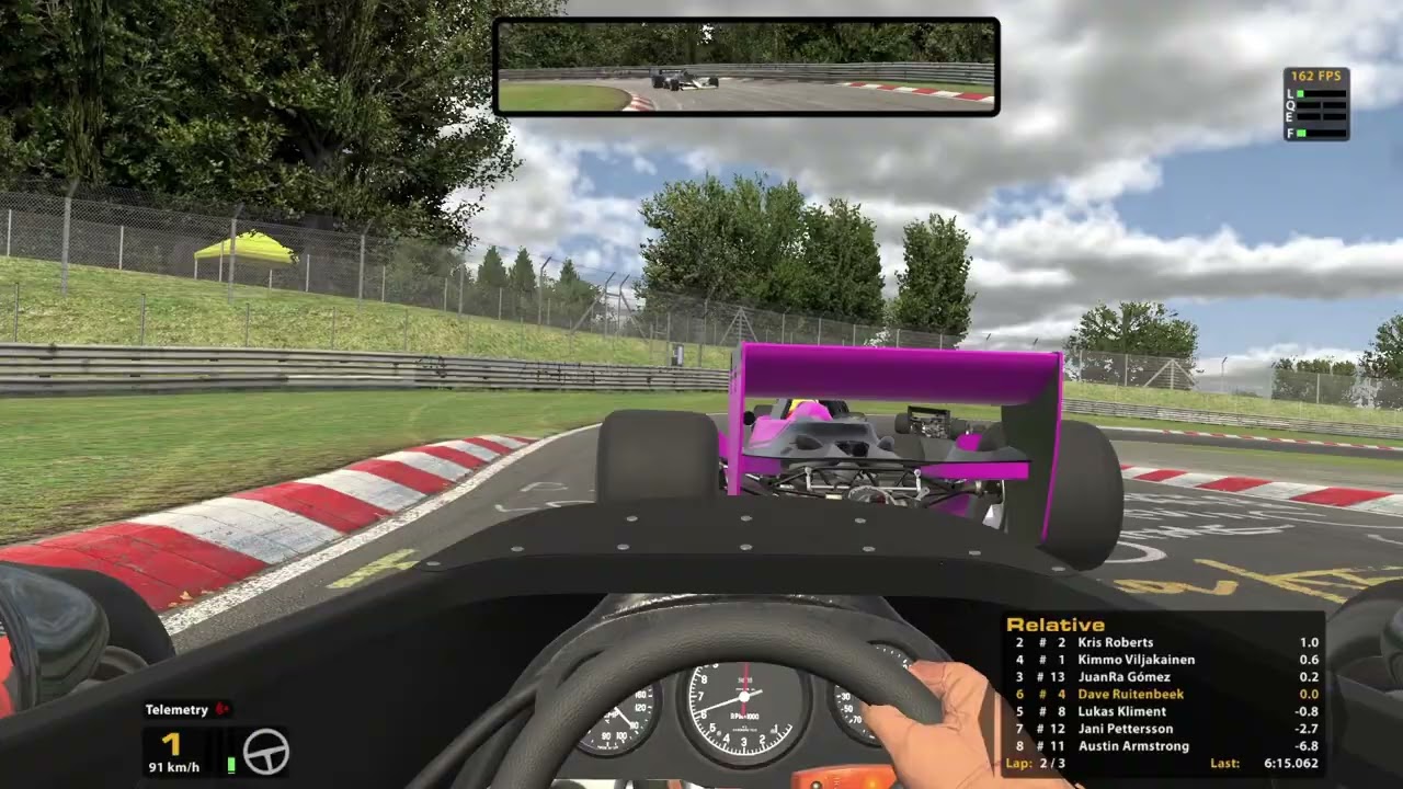 Heel & Toe action on the Nürburgring
