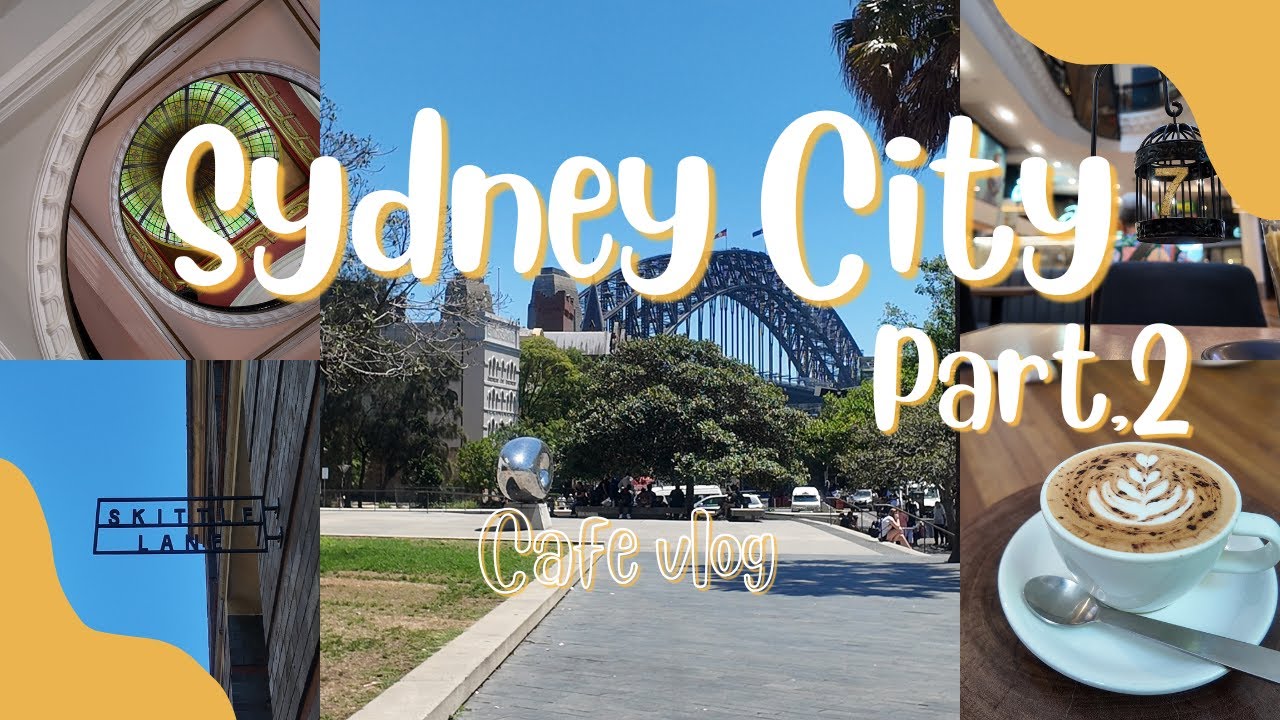 【Sydney Vlog】シドニーを整える金曜日。Barberhoodでのカットと、路地裏カフェから絶景のサーキュラーキーまで🚶‍♂️☕️