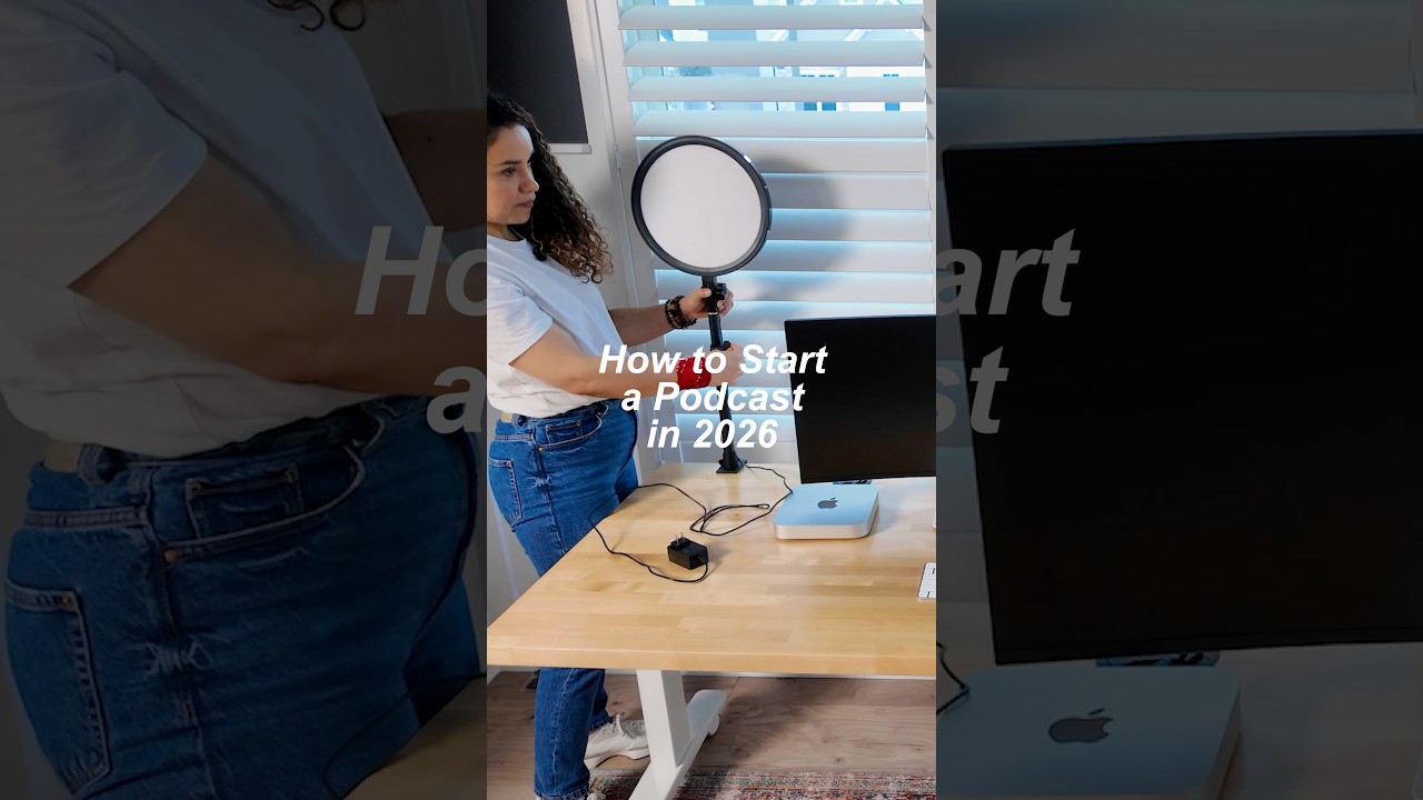 Как запустить видеоподкаст в 2026 году 📷 #видеоподкаст