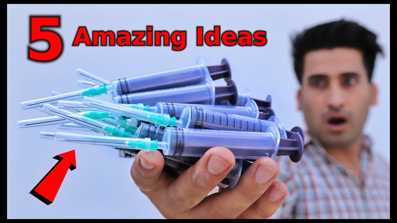 Syringe से किये 5 अजीबो गरीब New Experiments || Syringe New Experiment