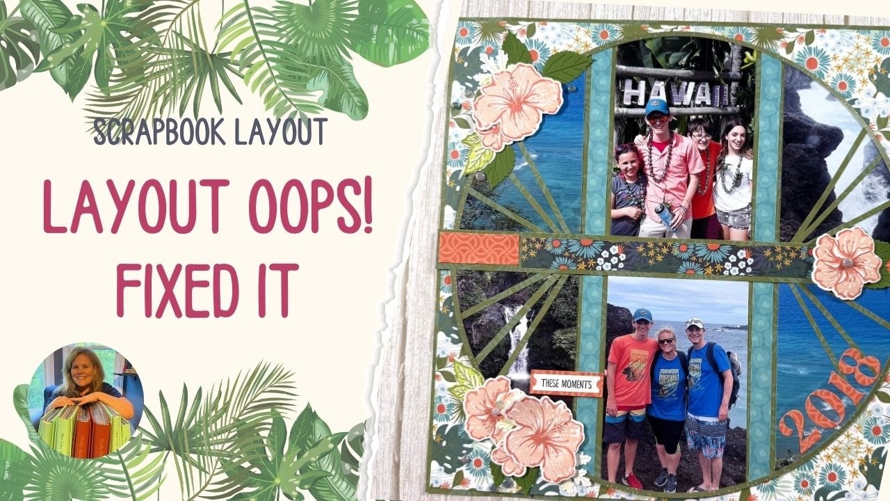 I Messed Up This Scrapbook Layout… Here’s How I Fixed It | Album Rescue