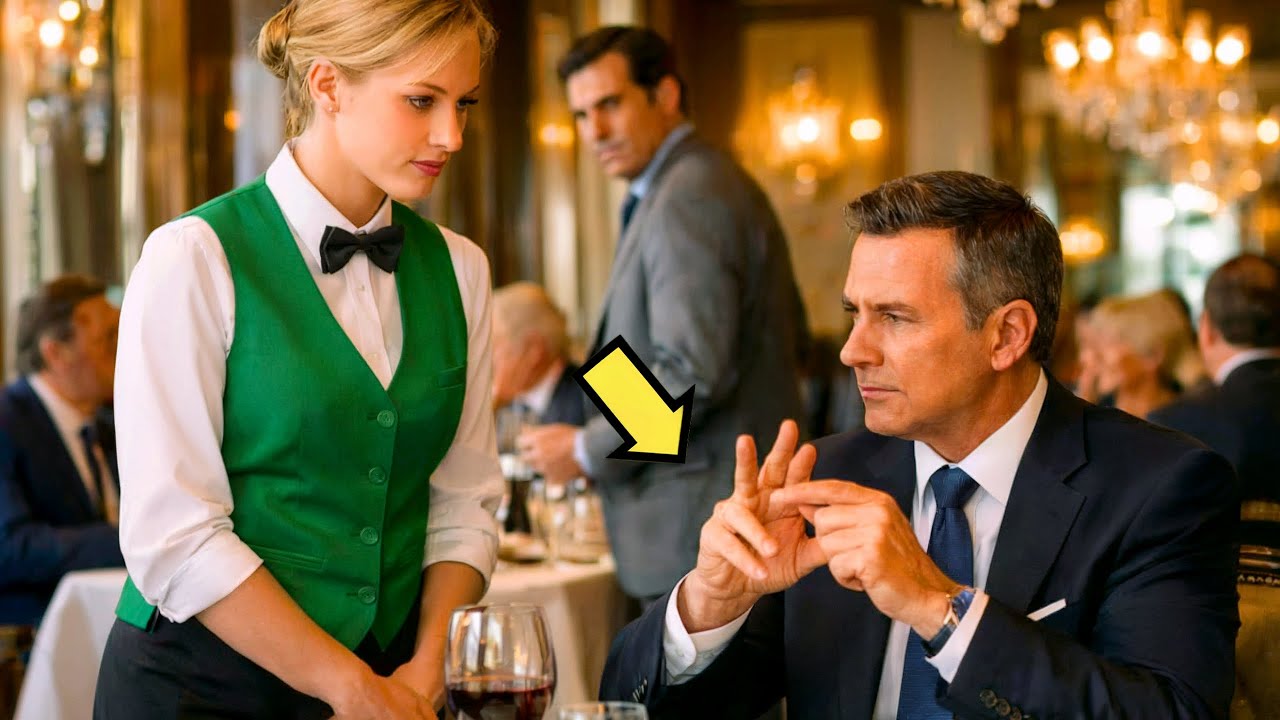 ENTREPRENEUR A DEMANDÉ S O S EN SIGNES À LA SERVEUSE… ET CE QU'ELLE A FAIT A CHOQUÉ TOUS