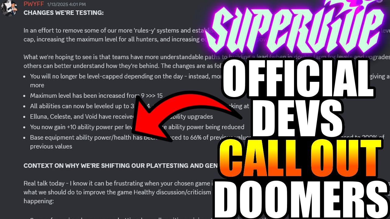 Supervive Devs Talk About Games Future, Call Out Doomers