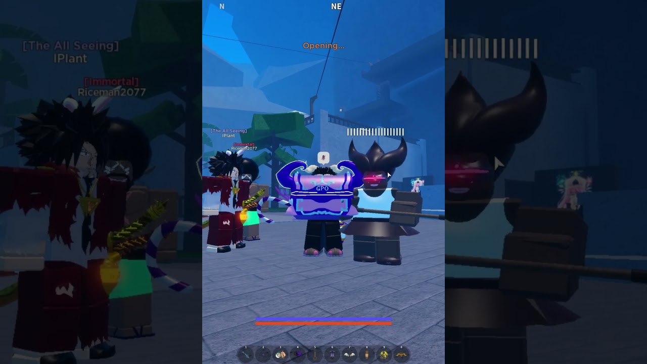 OPENING A MYTHICAL CHEST IN GRAND PIECE ONLINE