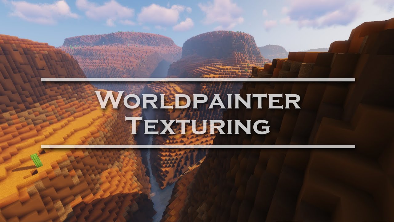 Worldpainter Tutorial - Texturing
