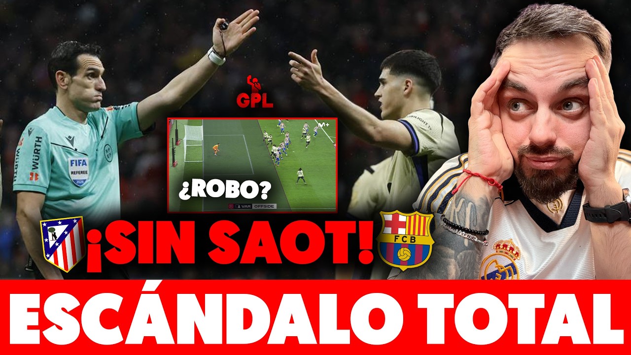 💥¡¡ESCÁNDALO ARBITRAL!! ERRORES GRAVES: ROJA y GOL ANULADO a CUBARSÍ SIN SAOT · EL BARÇA ESTALLA 😡