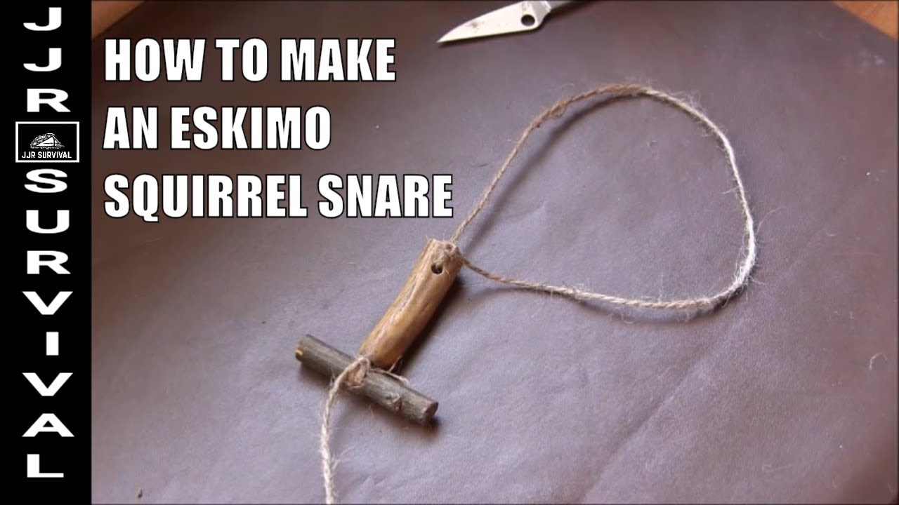 How To Make An Eskimo Squirrel Snare