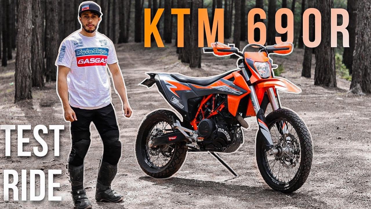 🛵 موطور لي كيجمع مبين الترايل و الكروس |  KTM 690 R Enduro