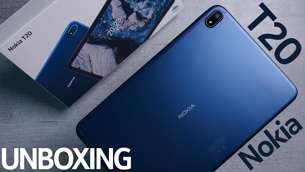Nokia T20 | Распаковка и обзор функций!
