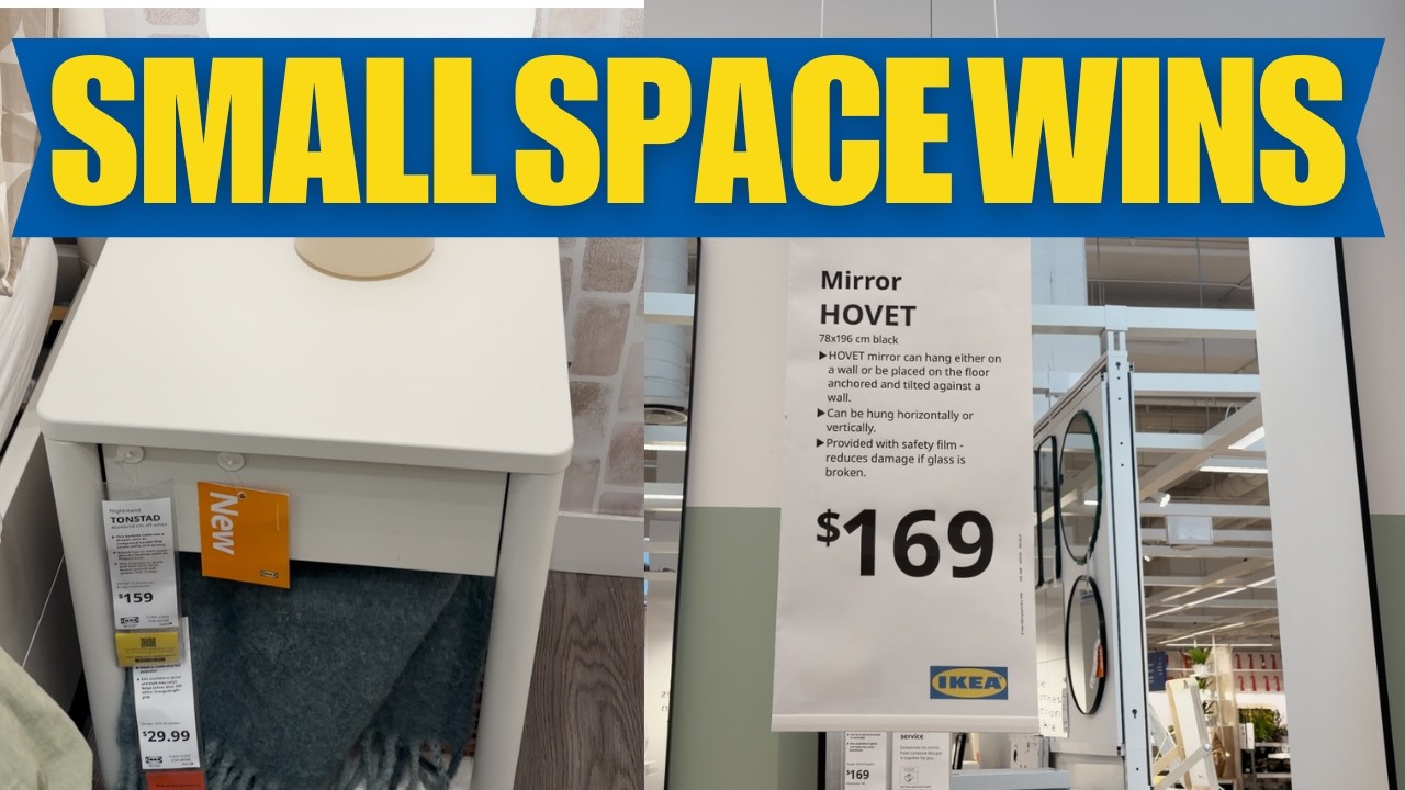 IKEA Hidden Gems for Tiny Apartments