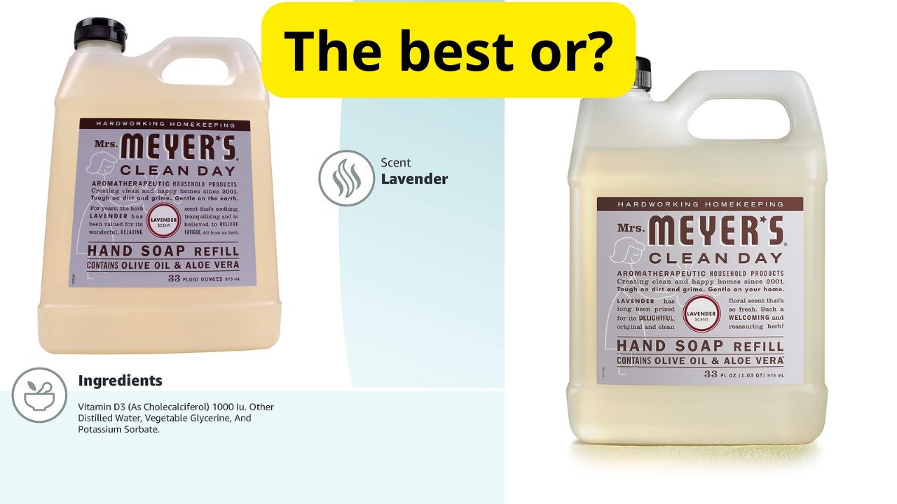 Mrs. Meyer's Clean Day Hand Soap Refill Review: Lavender Bliss and Eco-Friendly Excellence!