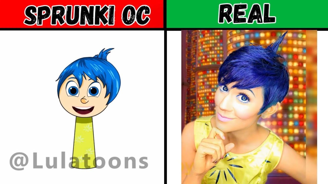 My Sprunki OC: Joy (from Inside Out) in REAL LIFE