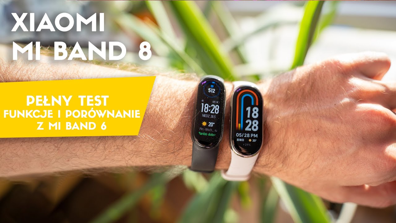 Xiaomi Mi Band 8 - pełny test, opis funkcji i porównanie z Mi Band 6 - czy warto ją kupić?
