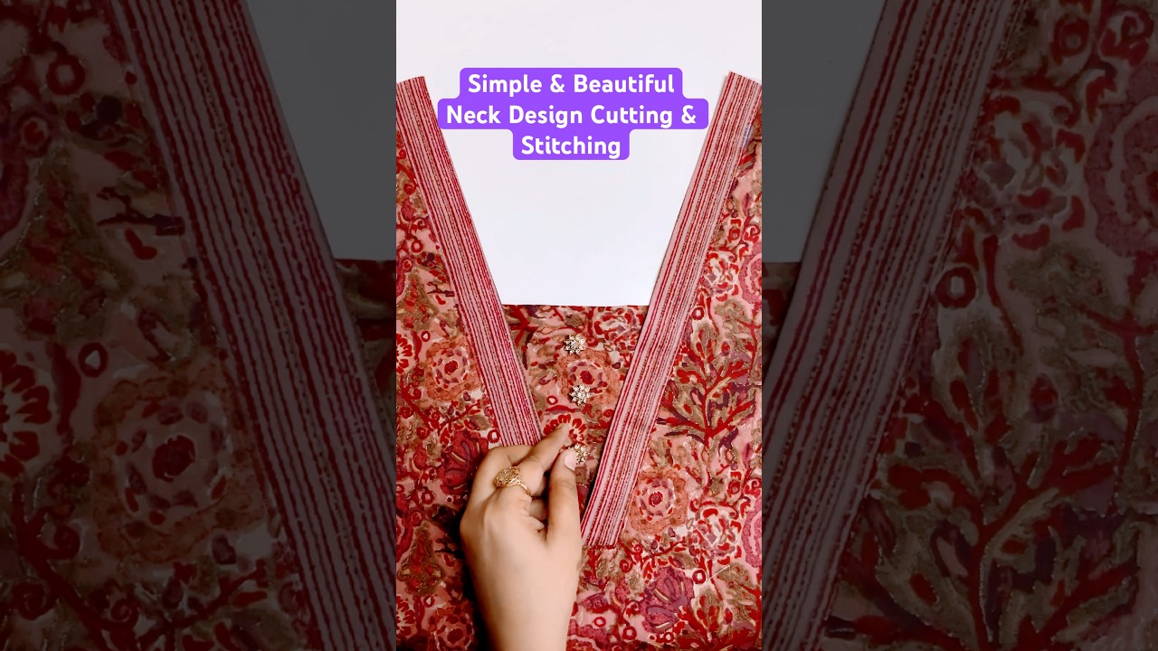Perfect Neck Designs for a Graceful Look | Easy Sewing Tips #fashion #sewing #sewingtutorial