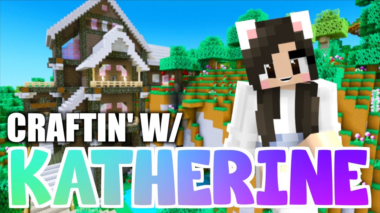 💙 Украшаю свой дом в Minecraft! Мастерим с Кэтрин, эпизод 24