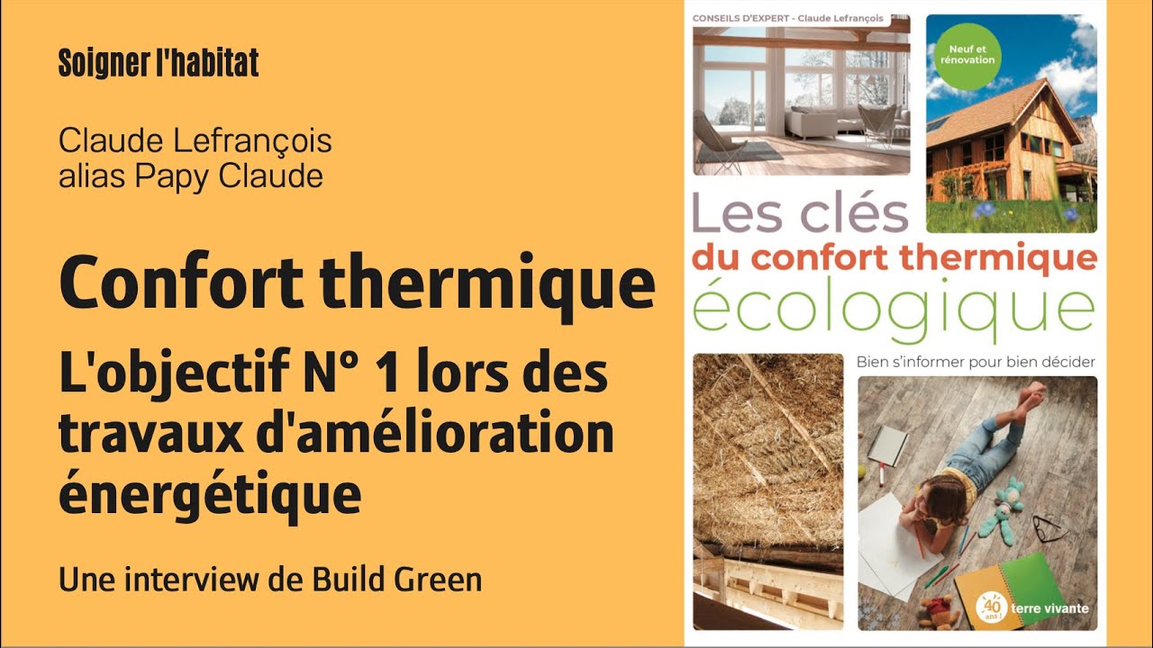 Les clés du confort thermique