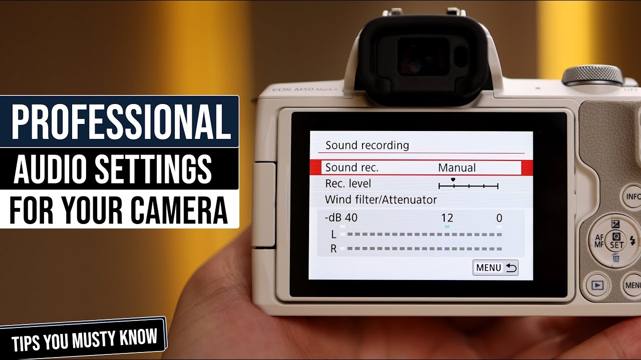 How To Record Professional Audio In DSLR & Mirrorless Cameras