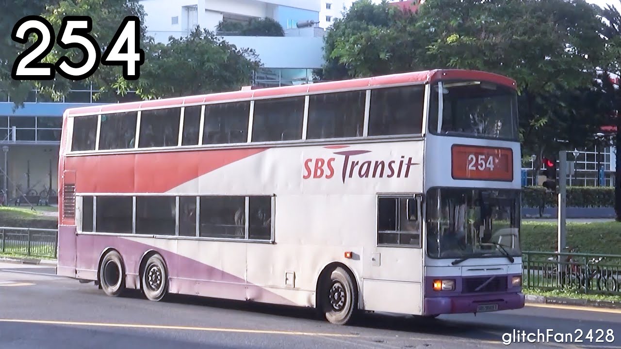[SBST] (Retired) Deleted Sector - SBS9569T on Service 254 - Volvo Olympian Batch Two