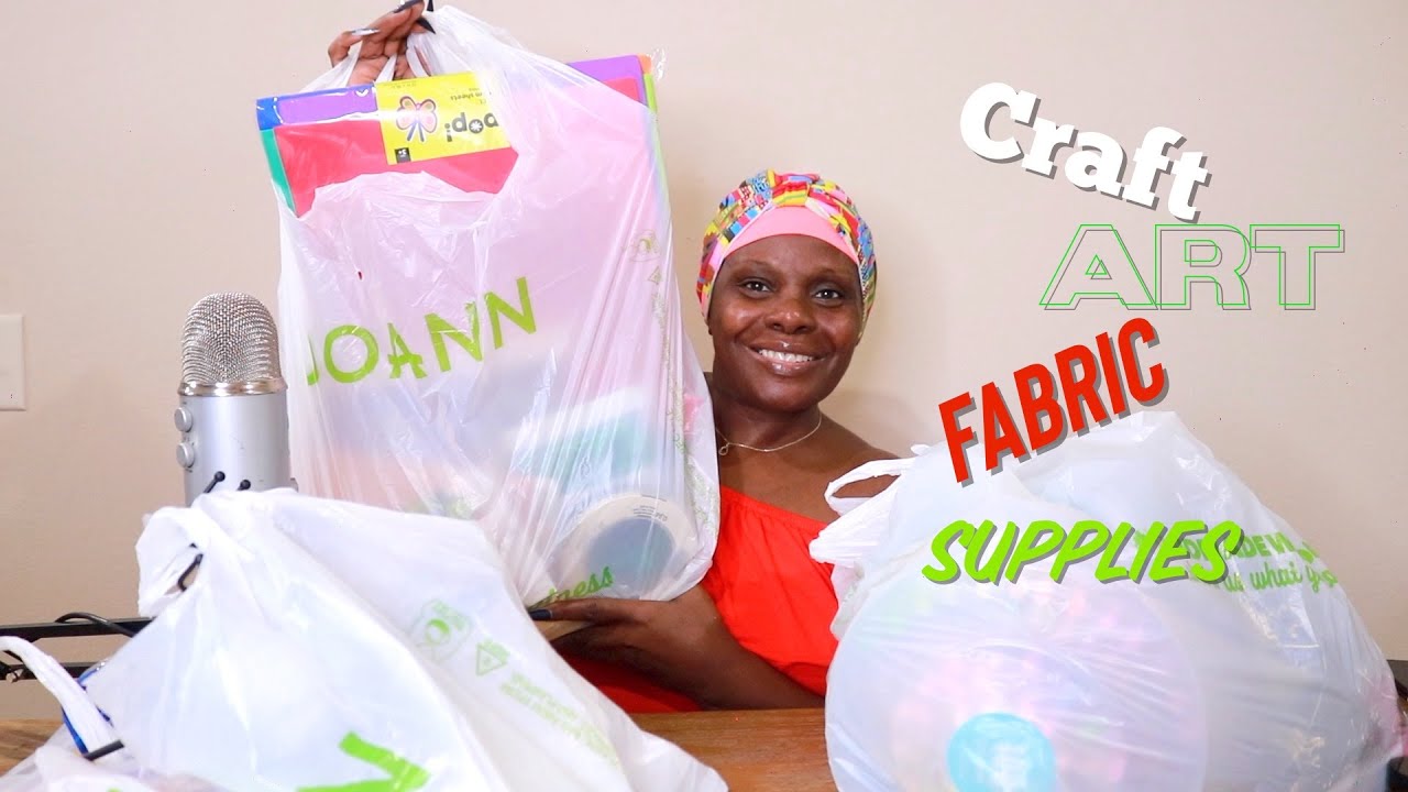 FIRST TIME SHOPPING AT JOANN ASMR HAUL