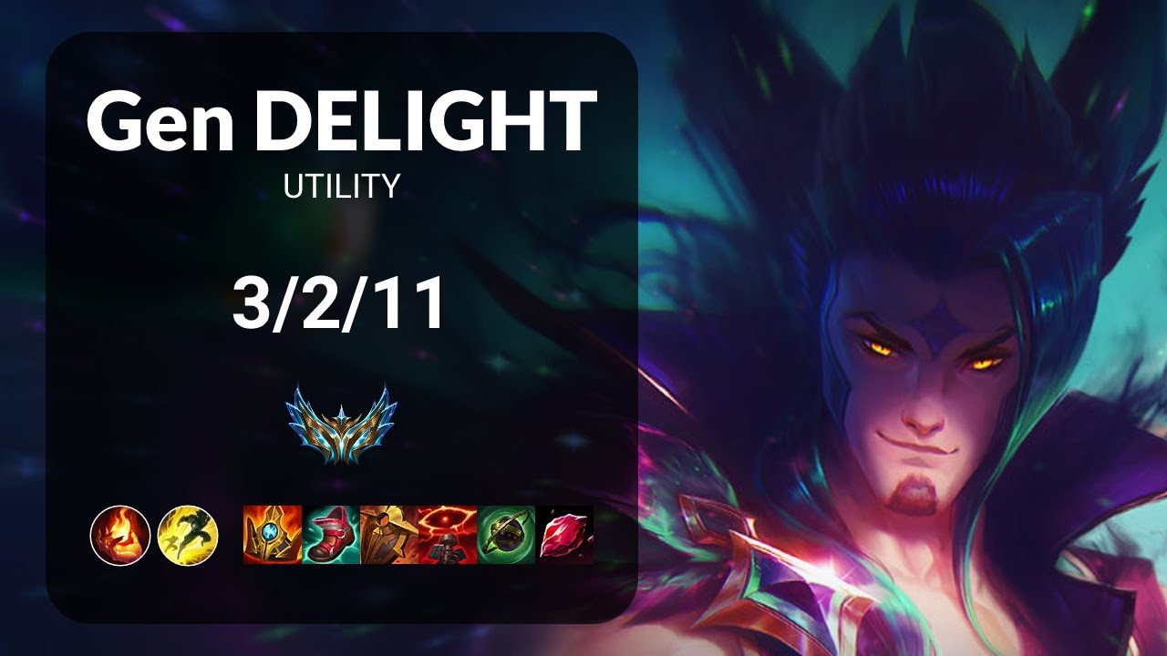 Gen Delight Rakan vs Alistar UTILITY - KR  Patch 13.15
