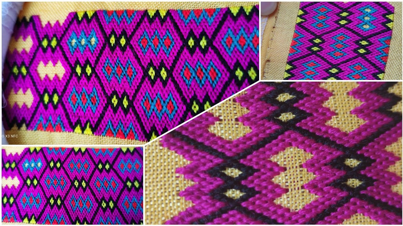 آموزش خانه پری یک مدل قبتومار خیلی آسان و زیبا hazaragi hand Embroidery