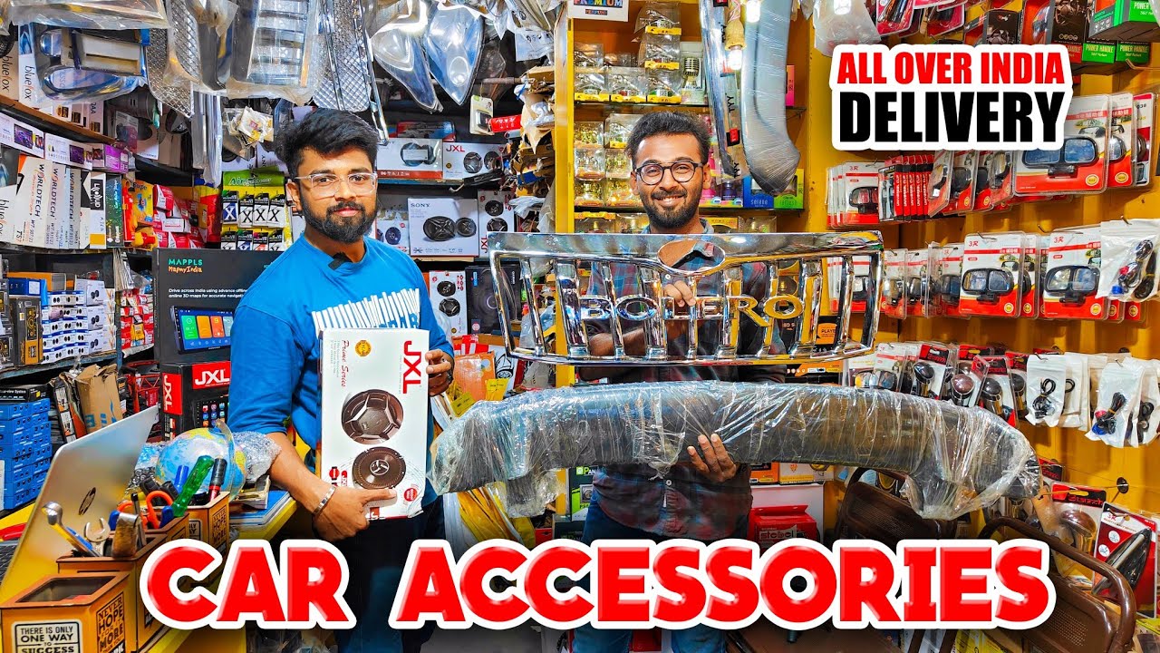 🛟🤩Cheapest CAR ACCESSORIES Shop in Coimbatore | Car Spares Ukkadam Coimbatore