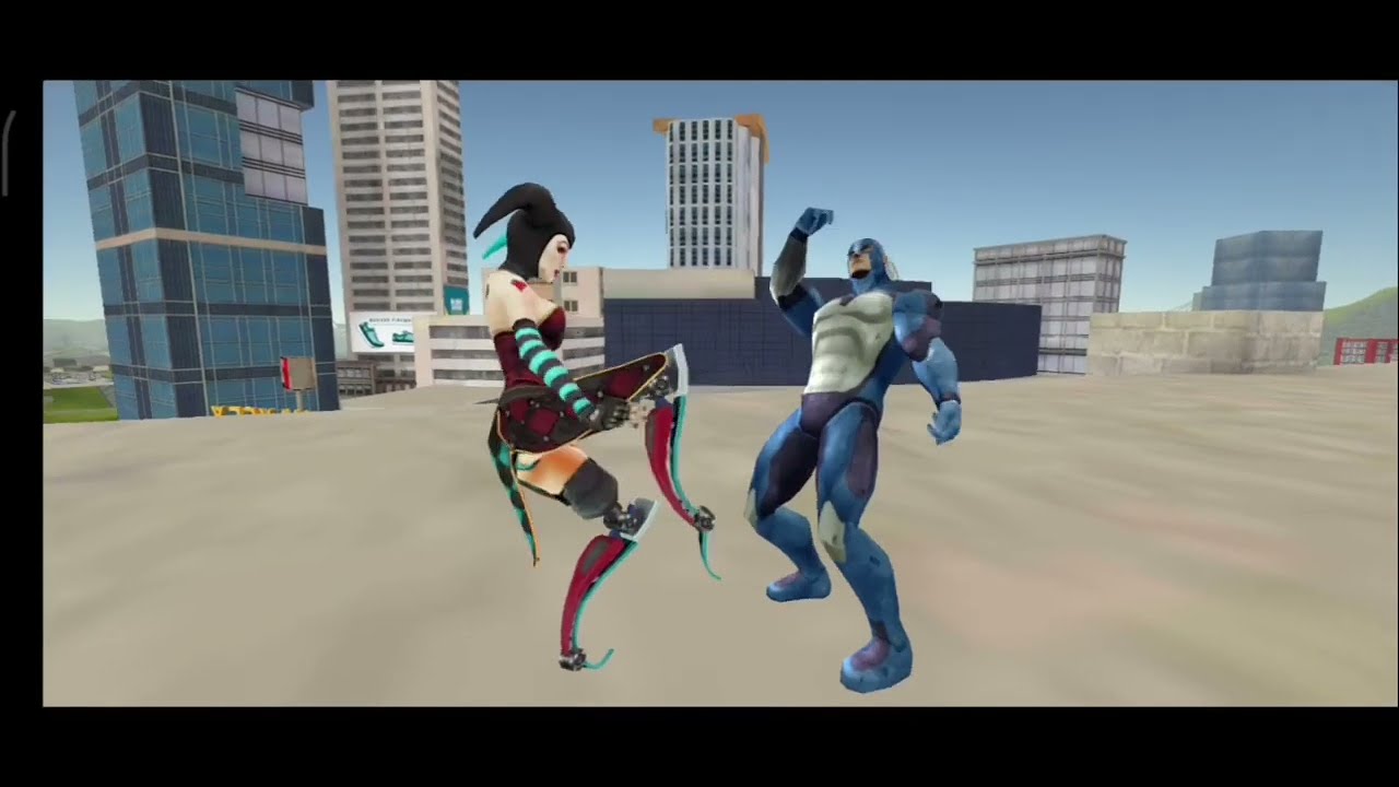 Rope hero 2 police Best car