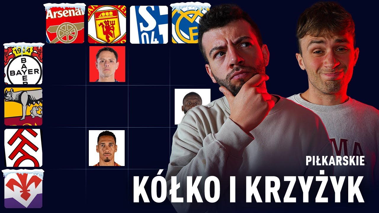 TRUDNE piłkarskie KÓŁKO i KRZYŻYK! TRZY PLANSZE 4x4