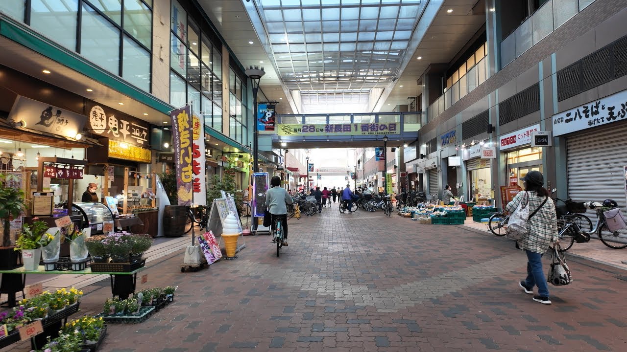 神戸長田区 地下鉄駒ヶ林駅から新長田駅の商店街を歩き撮り(2025年)