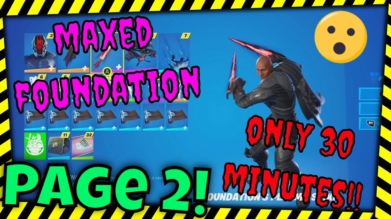 FASTEST WAY TO COMPLETE NEW FOUNDATION CHALLENGES FORTNITE (PAGE 2)