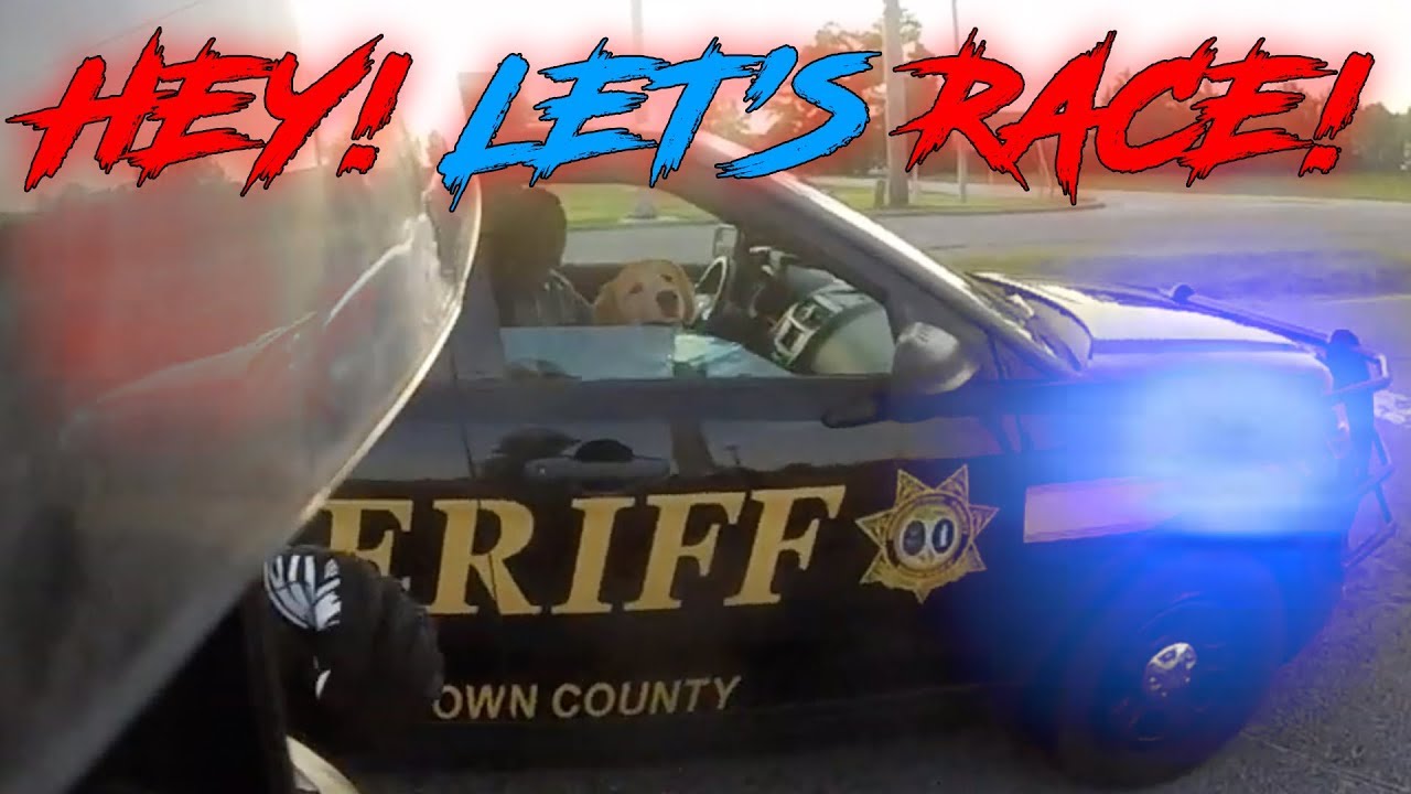 POLICE RACE MOTORCYCLIST! | COOL COPS VS BIKERS 2019