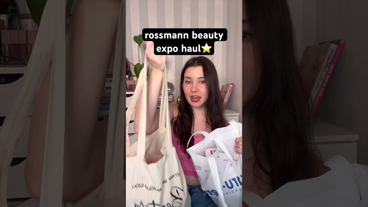 beauty expo haul⭐️ lg:mayakemenczy 💗 #rossmannhaul #rossmann #haul #smink #sminkel&eacute;s #haulvideo