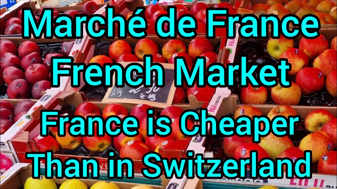 FRENCH MARKET  AU MARCHÉ /FERNEY VOLTAIRE FRANCE