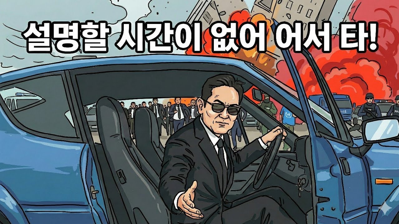 설명할 시간이 없어 어서 타!  [삼성 이재용편]