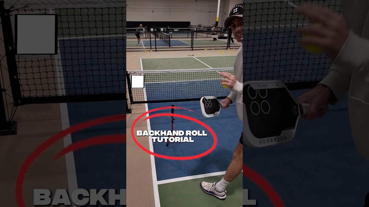 How to Hit the Backhand Roll in Pickleball (3 Simple Steps) ⚡️ 