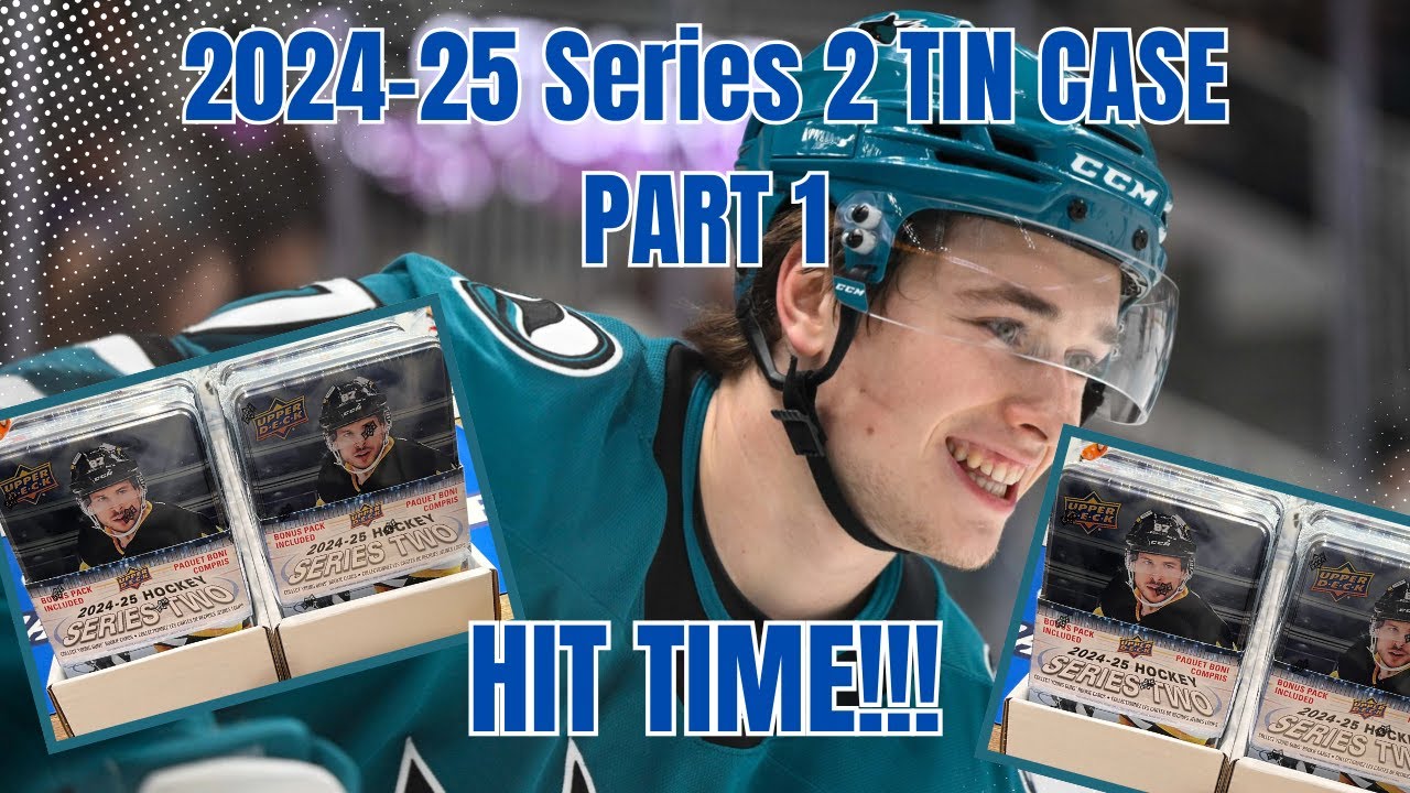 CELEBRINI SUCCESS!!! TIN CASE BREAK PART 1 - 2024-25 Upper Deck Series 2