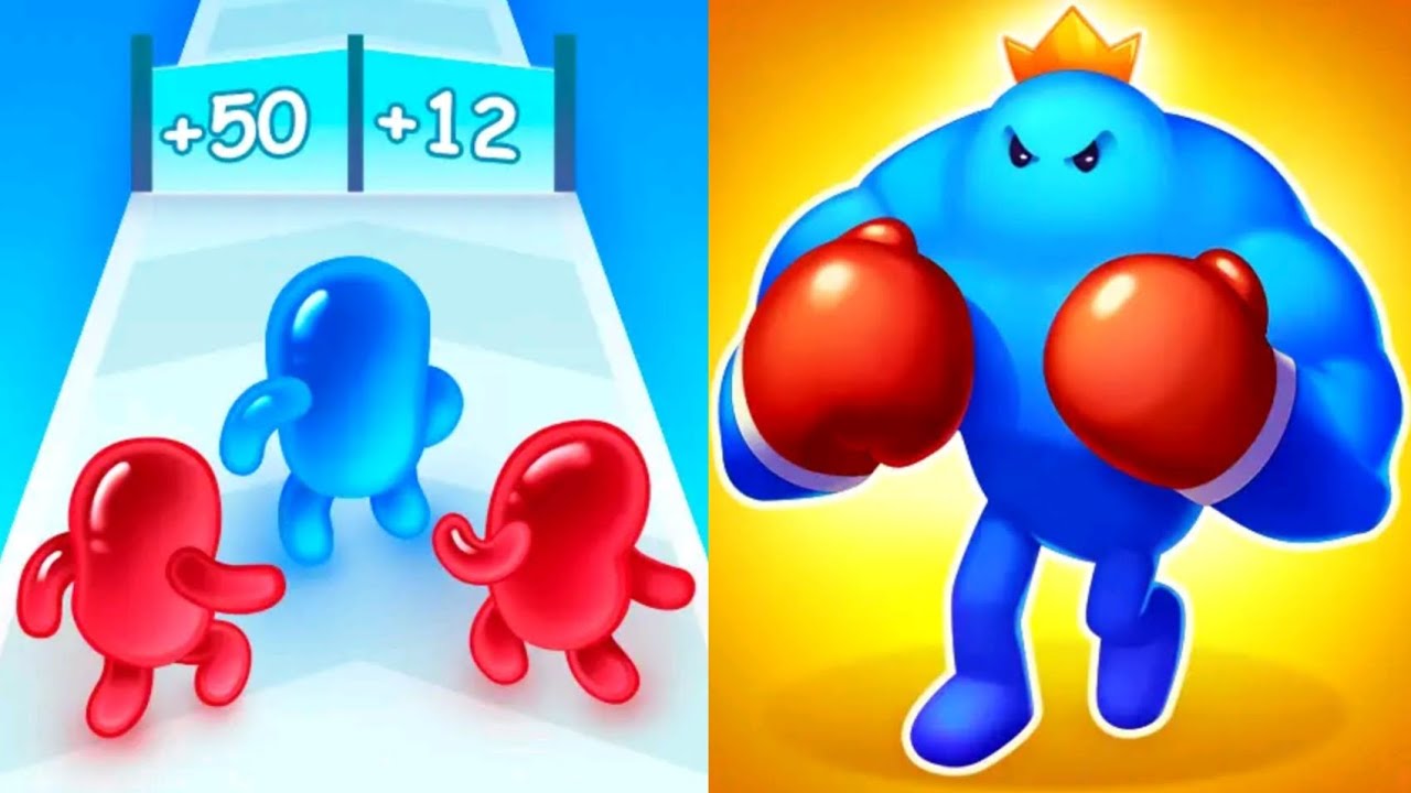 Join Blob Clash 3D VS Punchy Race 3D Gameplay || New Game || Max Level Gameplay | Mobile Game's 2025