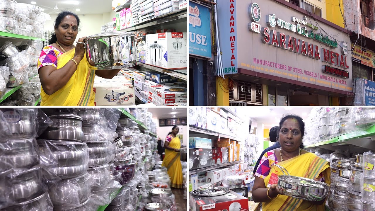 New கிச்சன் பொருட்கள் SHOPPING VLOG😍|CHENNAI PARIS SHOPPING VLOG|AMMA SAMAYAL