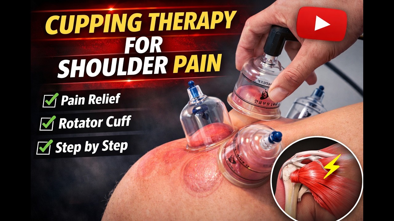 Cupping Therapy for Shoulder Pain – Step-by-Step Treatment Protocol