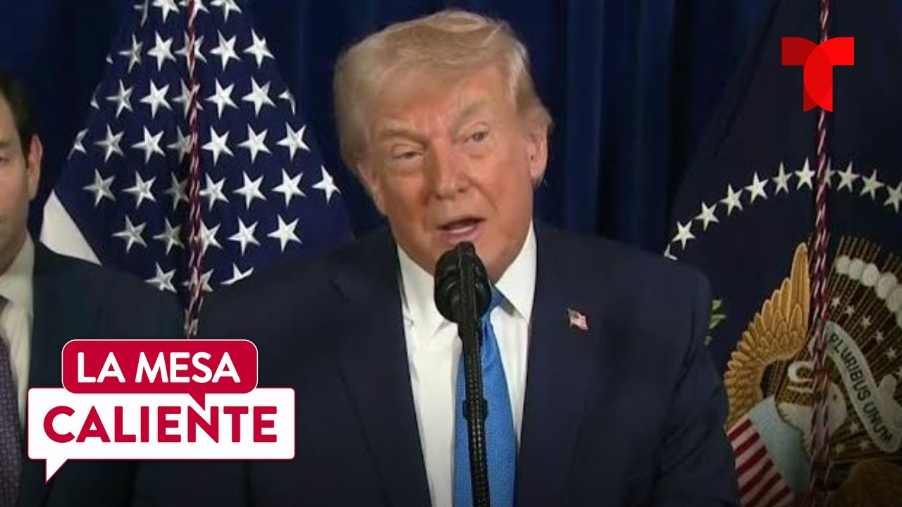 Trump dice que podría controlar Venezuela indefinidamente y Colombia responde | La Mesa Caliente