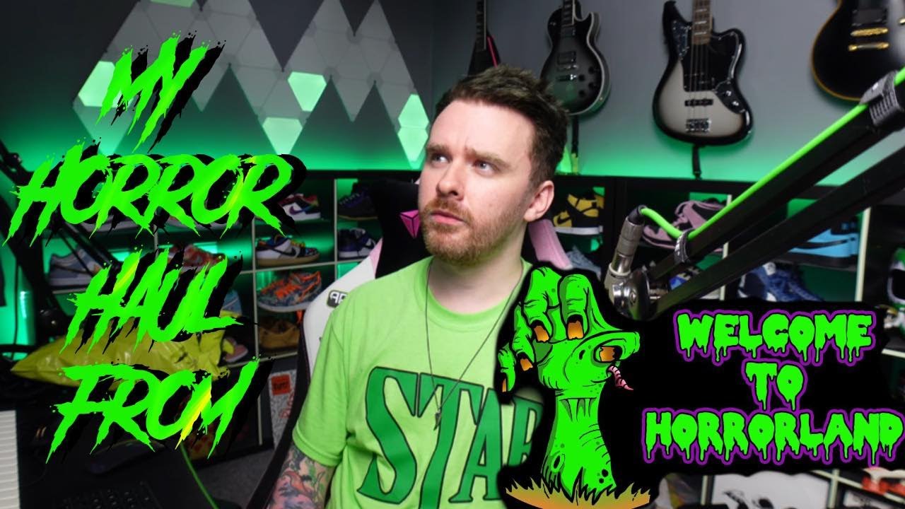 My Horror Haul from Welcome To Horrorland (Mystery Box)