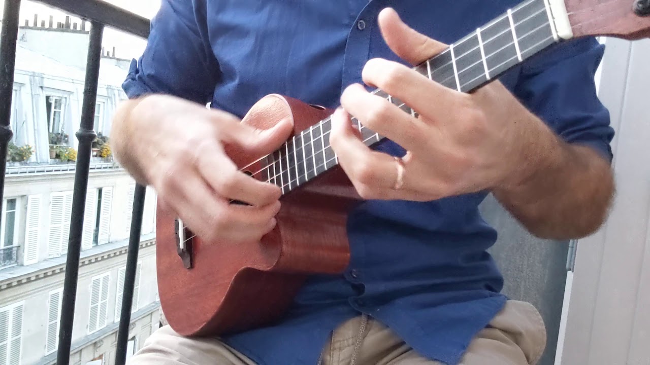 Ukul&eacute;l&eacute; jazz manouche t&eacute;nor low g caravellekitchen acajou