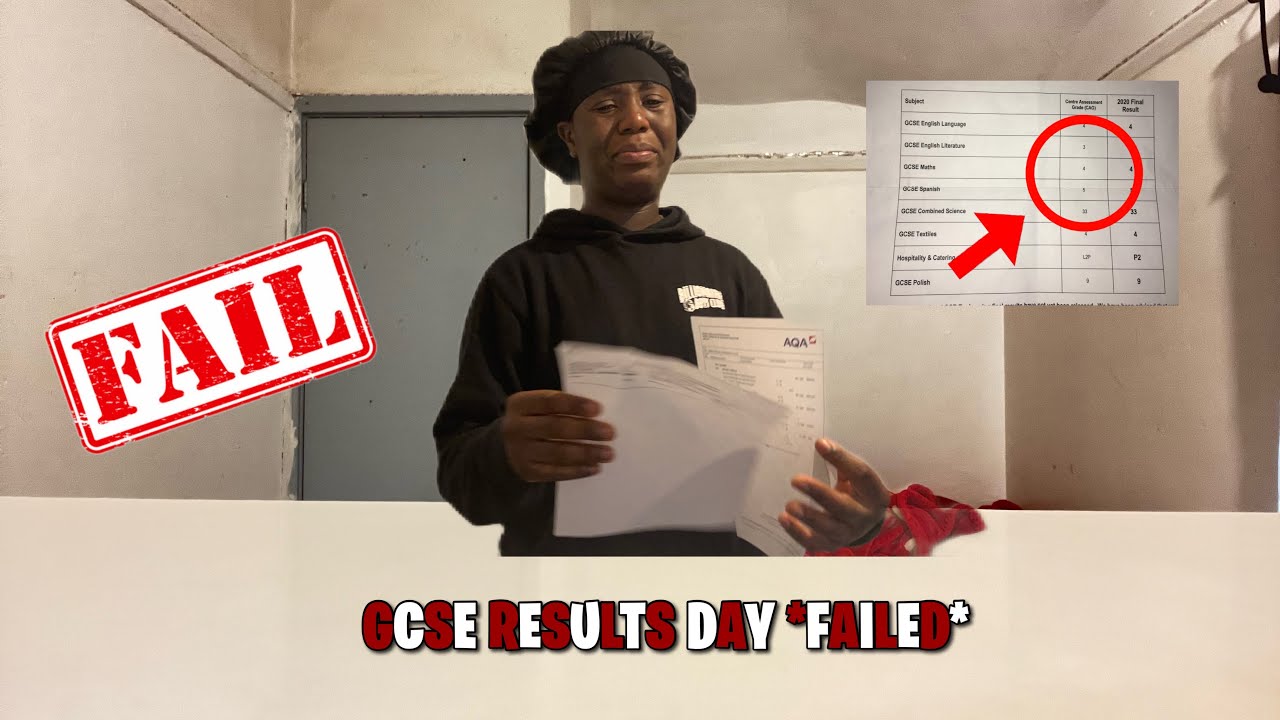 GCSE RESULTS OPENING 2023 (*FAILED EVERYTHING*)