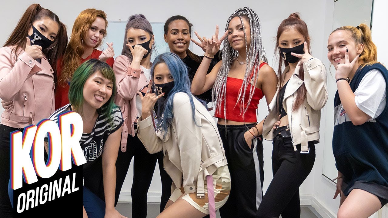 [KOR Entrevista] K-Pop x B-Pop | Desafio de Dança e Mimica (EVE, High School)