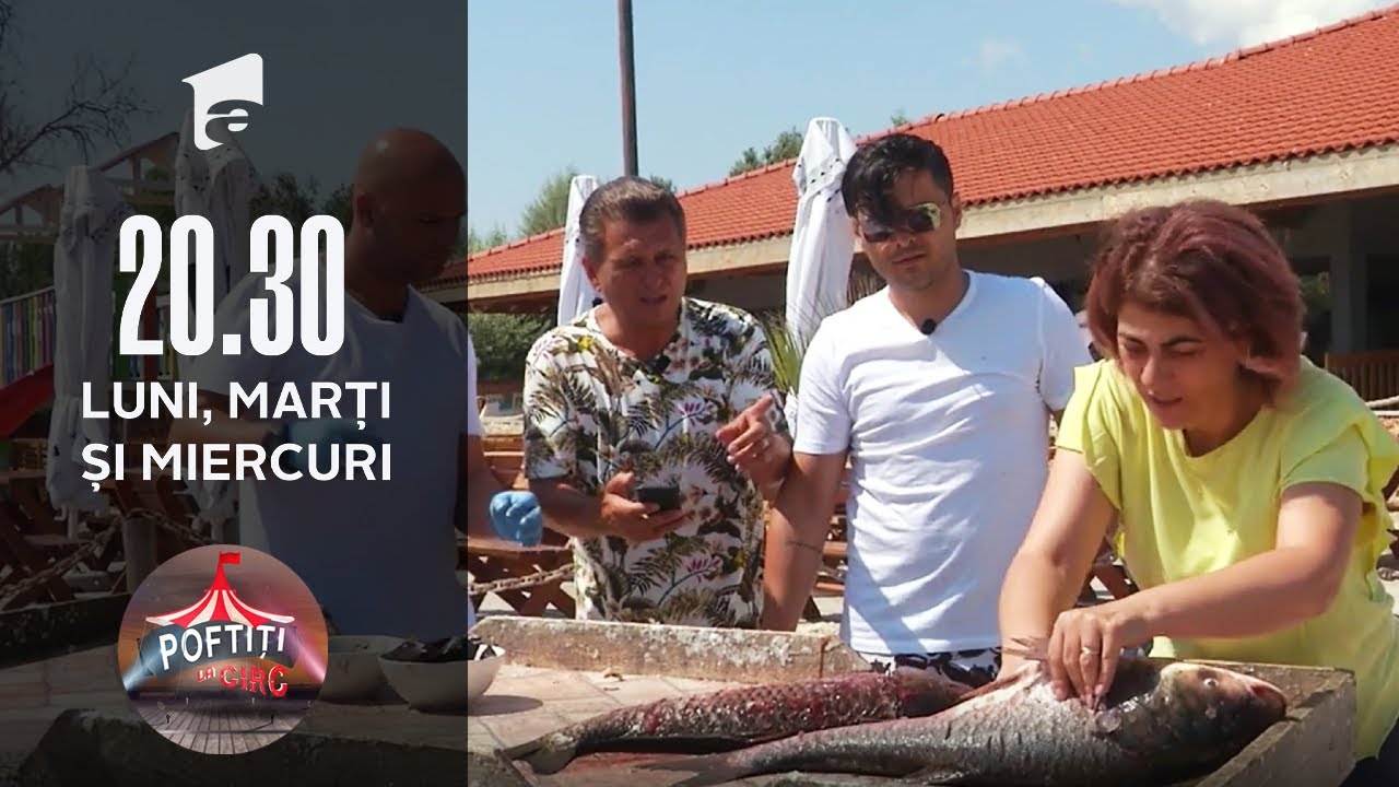 Poftiți la circ | Concurs de curățat pește! CRBL: 