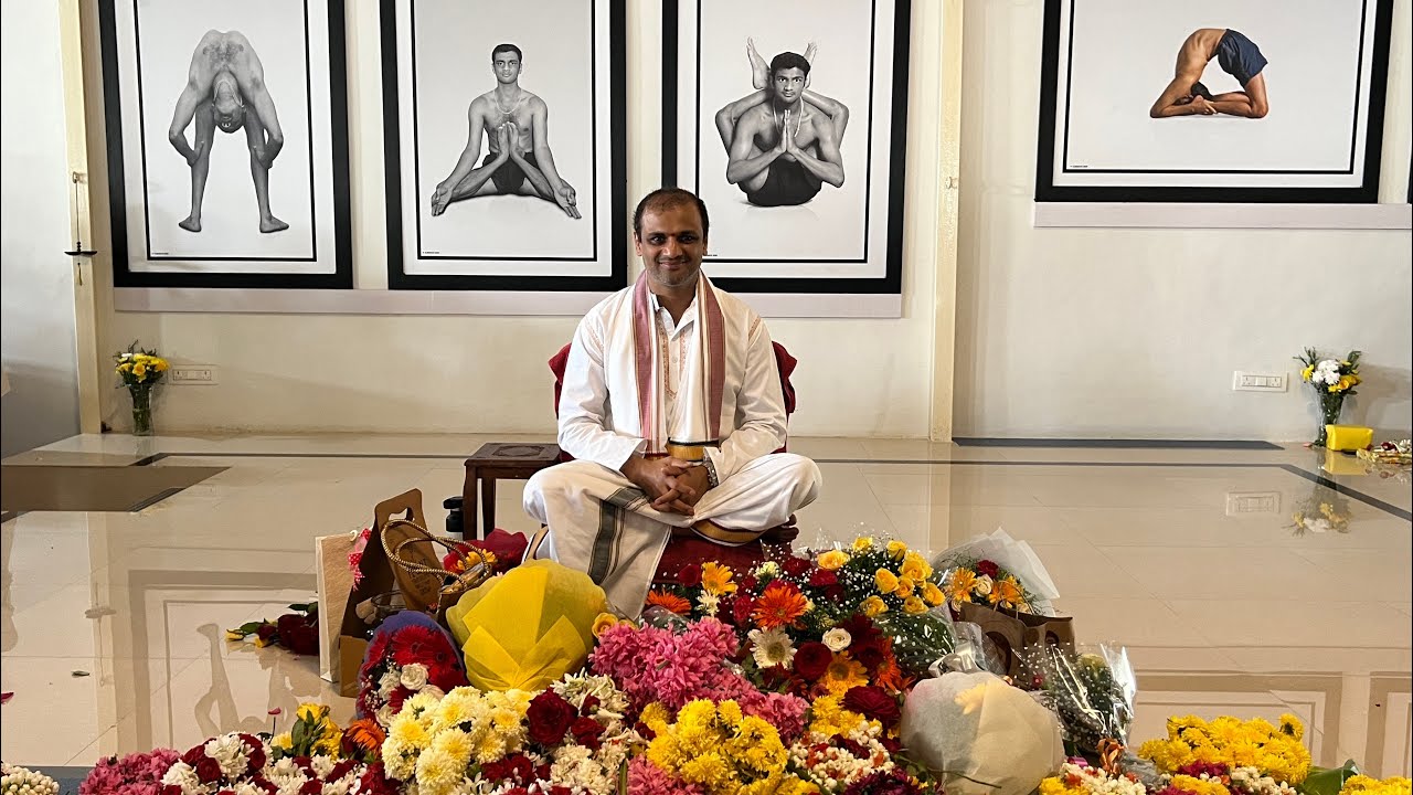 Guru Purnima Celebrations at Sharath Yoga Centre, 2022