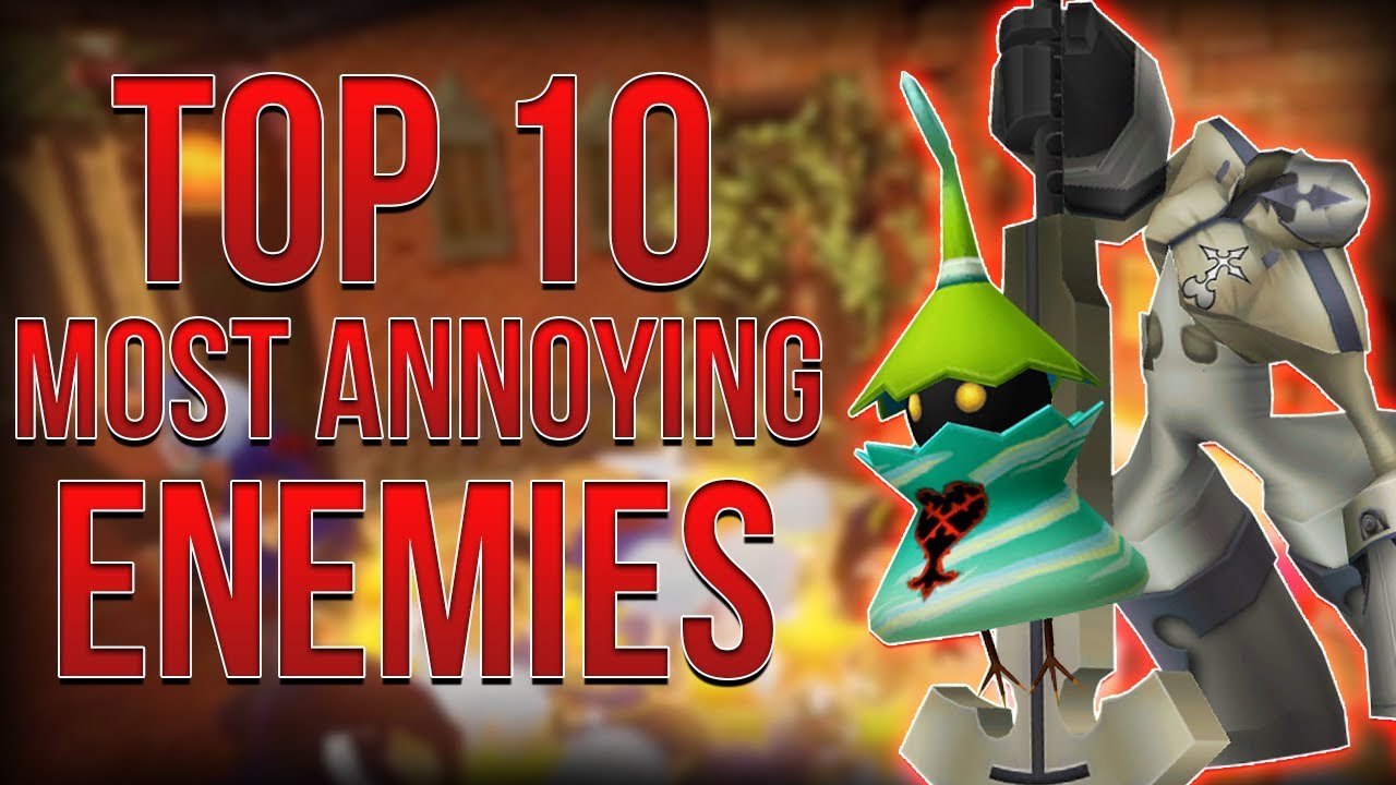 Kingdom Hearts - Top 10 Most Annoying Enemies