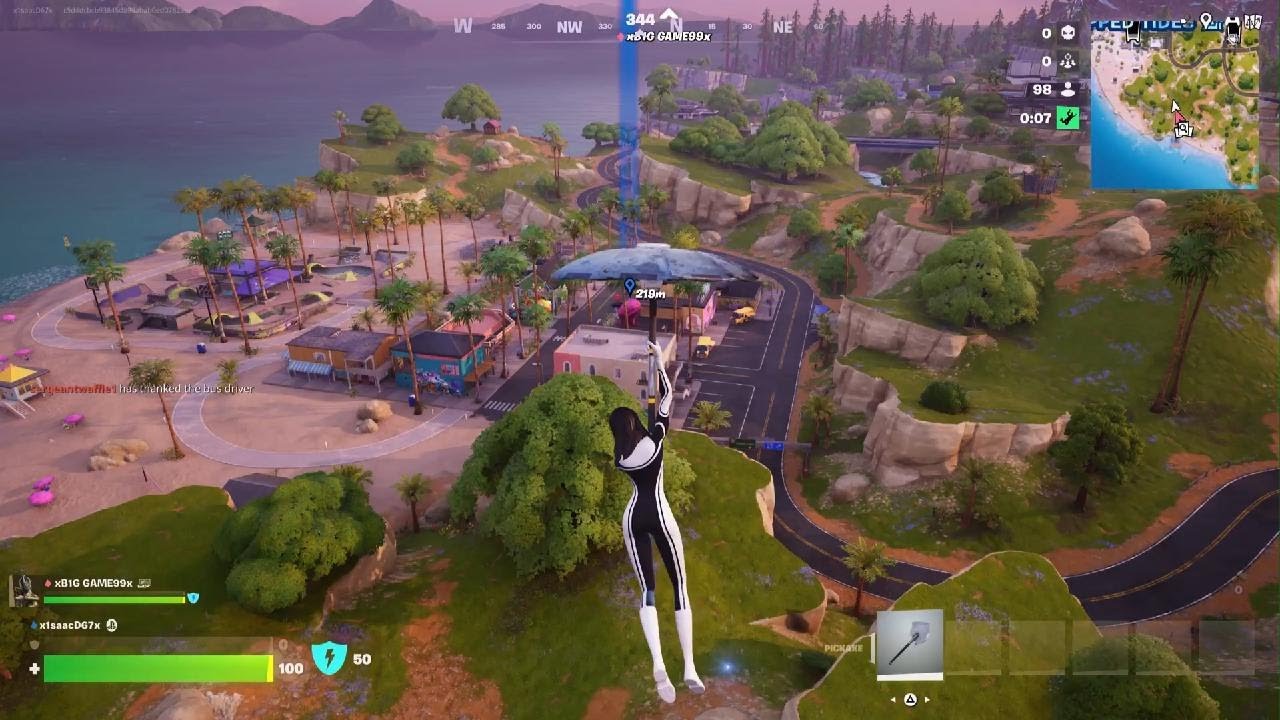 Fortnite with my dad.